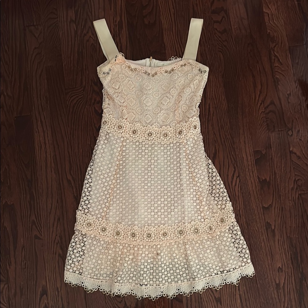 Maje Rosalie Light Pink Dress